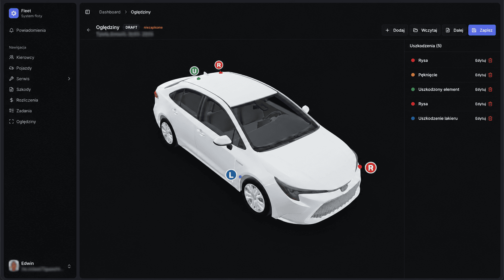 Fleet Management Dashboard