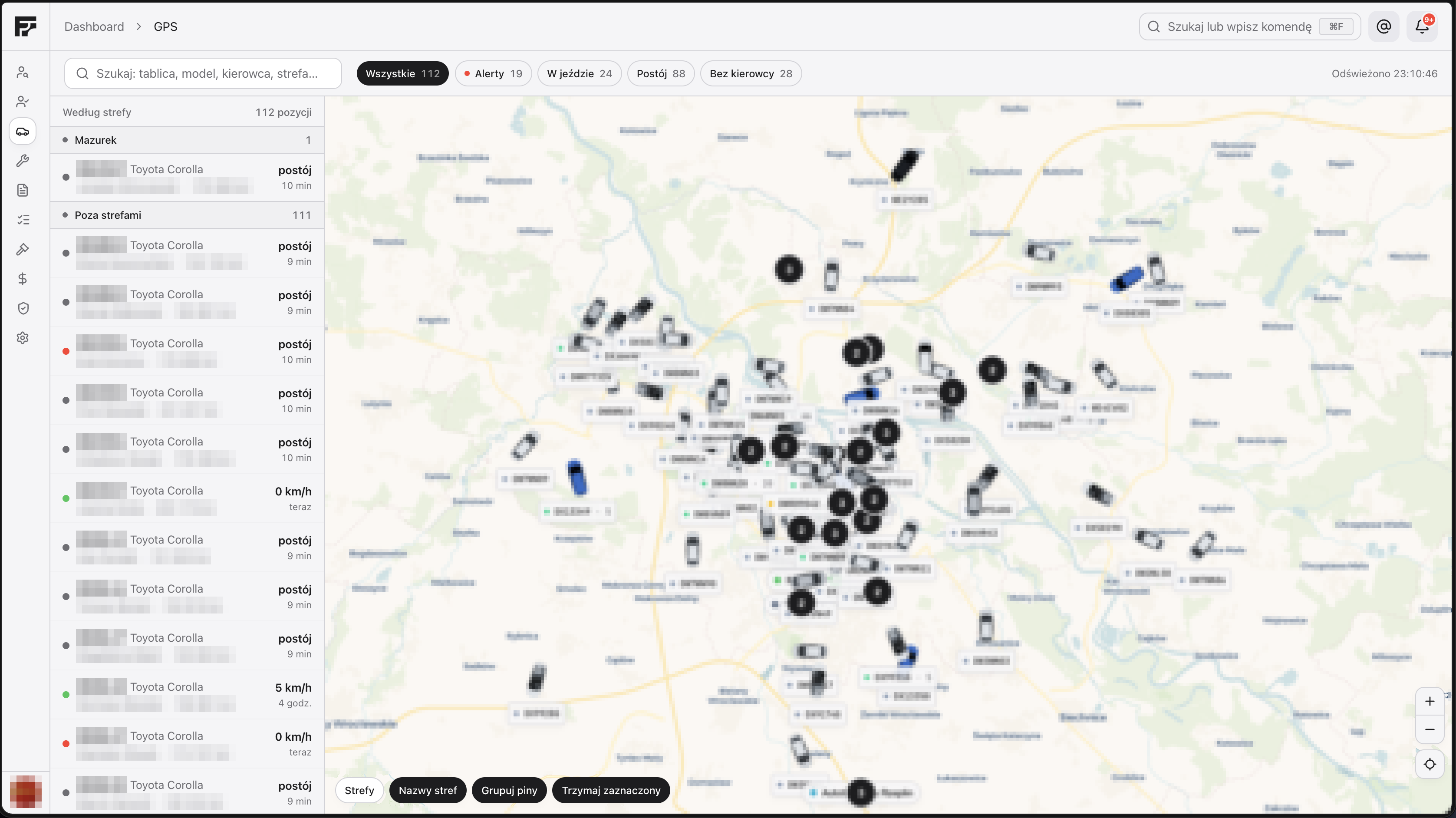 Fleet Management Dashboard